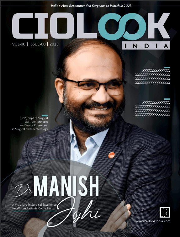 Dr Manish Joshi Cio Magazine Cover